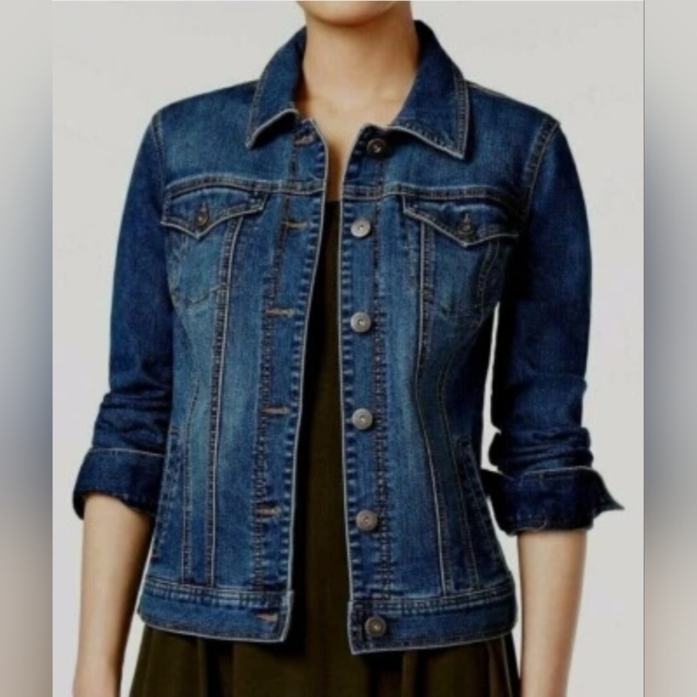 Women's Old Navy‎ Jean Jacket, Blue, Small, Preowned